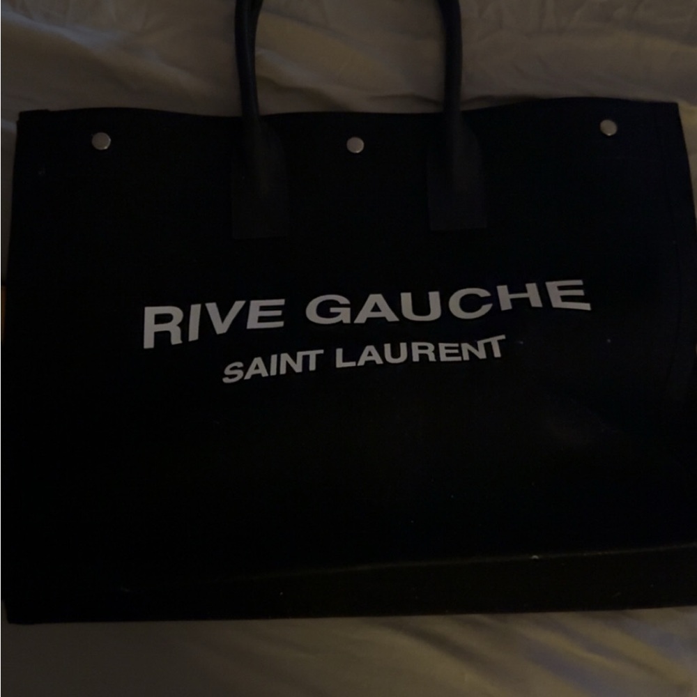 Saint Laurent Black Tote Bag